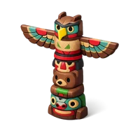 Totem Pole 3D icon