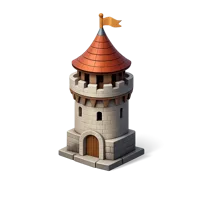 Tower 3D icon