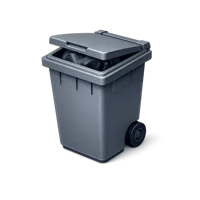 Trash Bin 3D icon