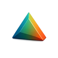 Triangle 3D icon