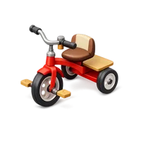 Tricycle 3D icon