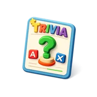 Trivia Card 3D icon