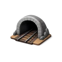Tunnel 3D icon