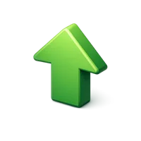 Up Arrow 3D icon