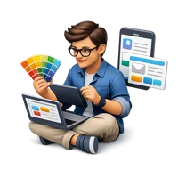 UX Designer 3D icon