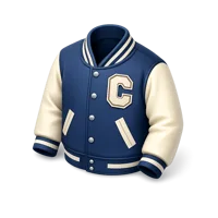 Varsity Jacket 3D icon
