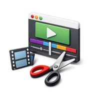 Video Editing 3D icon