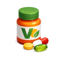 Vitamins 3D icon
