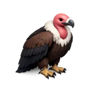 Vulture 3D icon