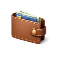 Wallet 3D icon
