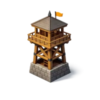 Watchtower 3D icon