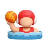 Water Polo Player 3D icon