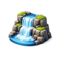 Waterfall 3D icon