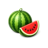 Watermelon 3D icon