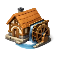 Watermill 3D icon