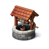 Well 3D icon