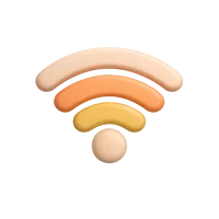 Wi-Fi 3D icon