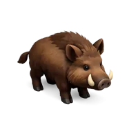 Wild Boar 3D icon