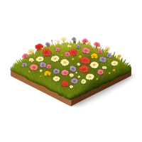 Wildflower Field 3D icon