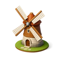 Windmill 3D icon
