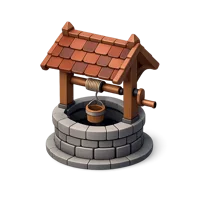 Wishing Well 3D icon