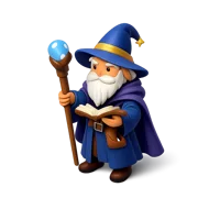 Wizard 3D icon