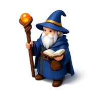 Wizard 3D icon