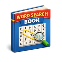 Word Search Book 3D icon
