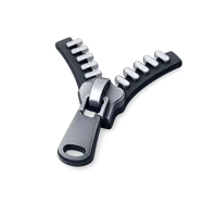 Zipper 3D icon